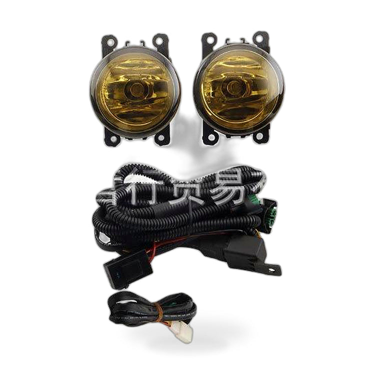 LED Angel Eye Projector Fog Light Suitable for Ford Edge 2015-2018 Yellow White-0
