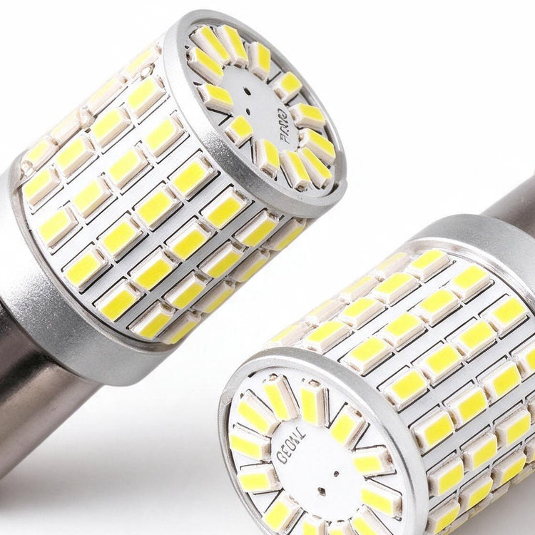 P21W 1156 LED Globe White Set of 2 Suitable for Toyota Camry Corolla Honda Civic-4