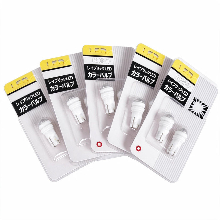 T10 LED Globes 10 Pieces Suitable for Universal Vehicles W5W 194 168 2825-1