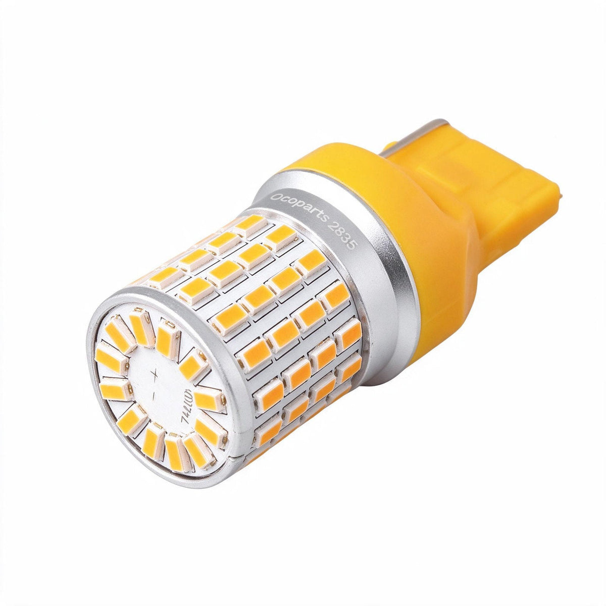 WY21W 7440 Amber LED Tail Brake Light Globes Suitable for Honda Civic Toyota-1