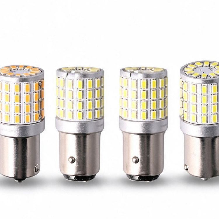 LED Tail Light Bayonet Globes Set of 6 Suitable for Universal BA15d BAY15d-3