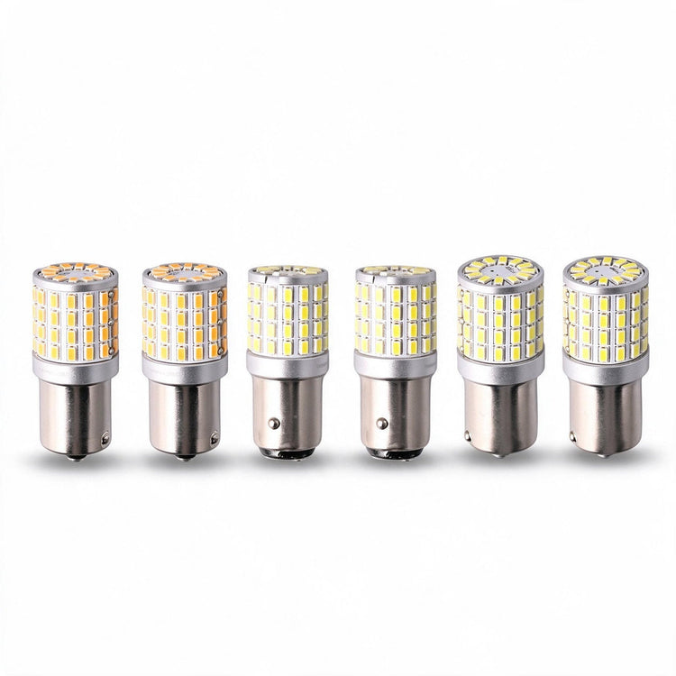 LED Tail Light Bayonet Globes Set of 6 Suitable for Universal BA15d BAY15d-0