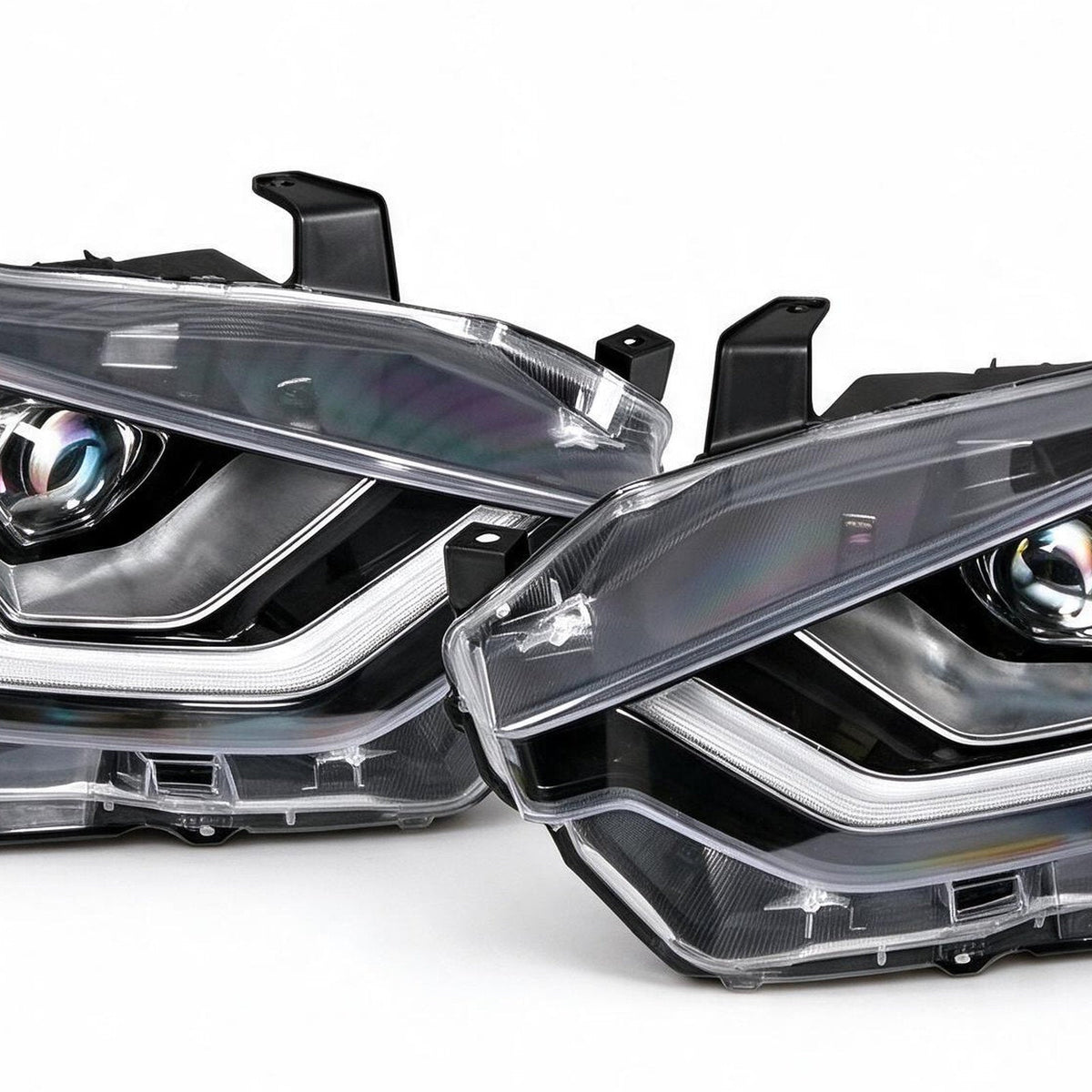 Full LED Head Light Assembly Set LH RH Suitable for Isuzu D-Max RG 2020-2024-3