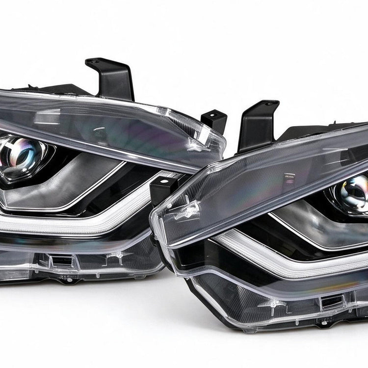 Full LED Head Light Assembly Set LH RH Suitable for Isuzu D-Max RG 2020-2024-3