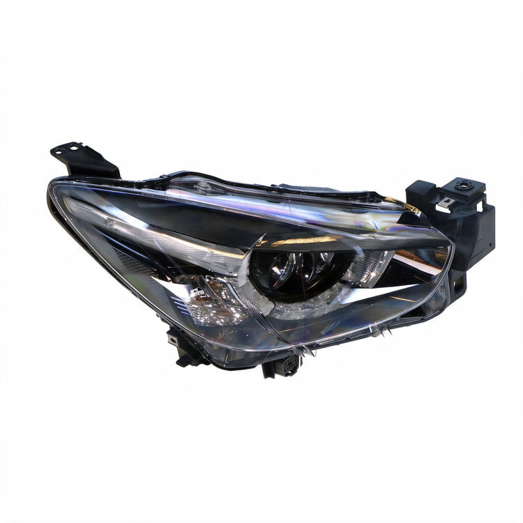LED Manual Adjust Head Lamp Driver Side Suitable for Mazda 2 DJ 2014-2019-2