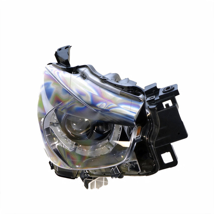 LED Manual Adjust Head Lamp Driver Side Suitable for Mazda 2 DJ 2014-2019-3