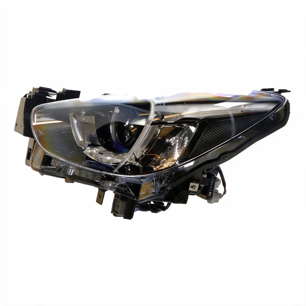 LED Manual Adjust Headlight Assembly Suitable for Mazda 2 DJ 2014-2019 Right-2