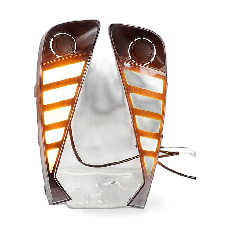 LED Fog Light Cover Suitable for Toyota C-HR 2021-2024 Daytime Running Light-0