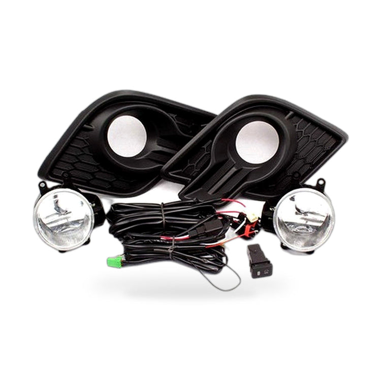 4-Eye LED Daytime Running Light Fog Light Frame Suitable for Toyota Hilux Revo-0