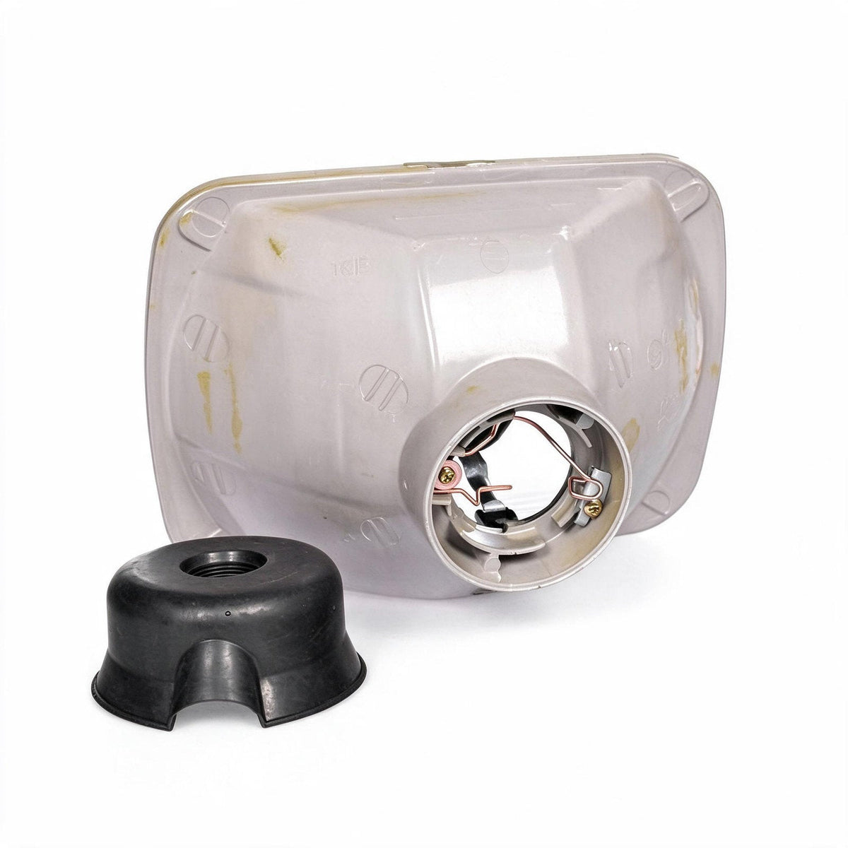 Square 7x5 Head Light Diamond Look Glass Lens Suitable for Jeep Wrangler Land-1