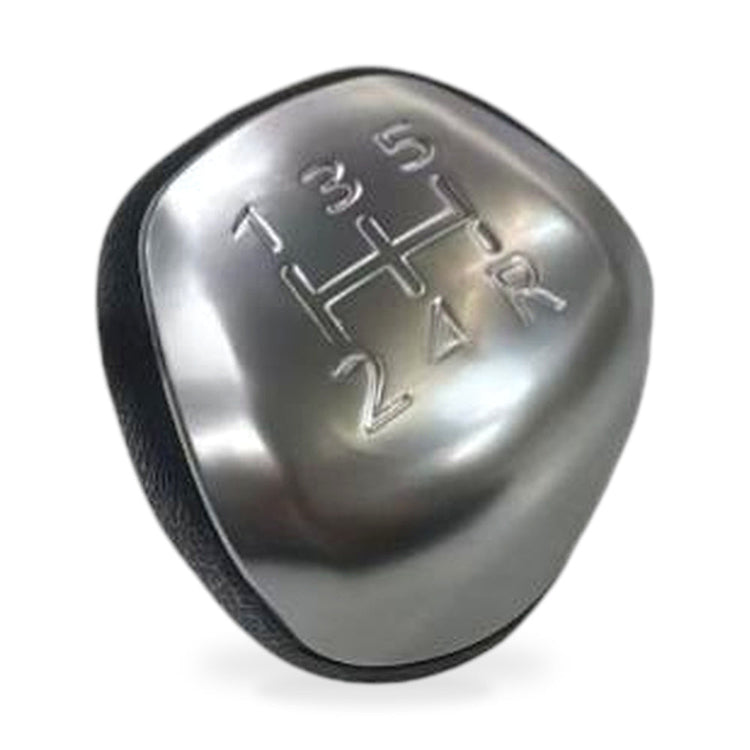 5 Speed Gear Shift Knob Silver Suitable for Ford Ranger BT50 Mazda BT-50-0
