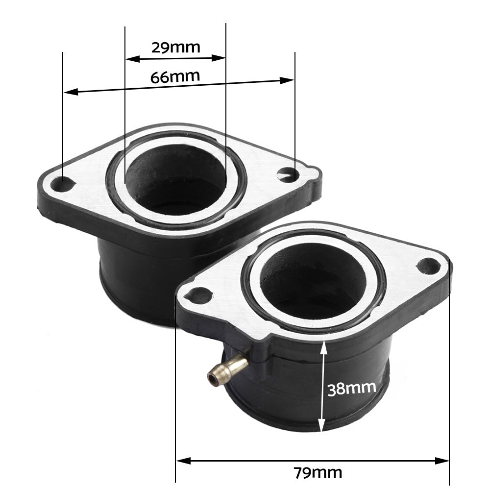 Carburetor Intake Manifold Boots Suitable For Yamaha XT600, XT600E, XT600Z, TT600, XT500-4