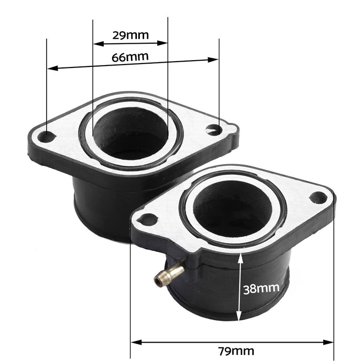Carburetor Intake Manifold Boots Suitable For Yamaha XT600, XT600E, XT600Z, TT600, XT500-4