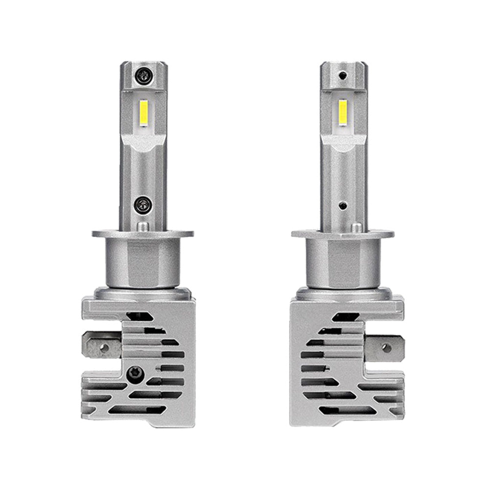 2x H1 LED Car Headlight Conversion Globes Canbus Bulbs White 6500K High & Low Beam-2