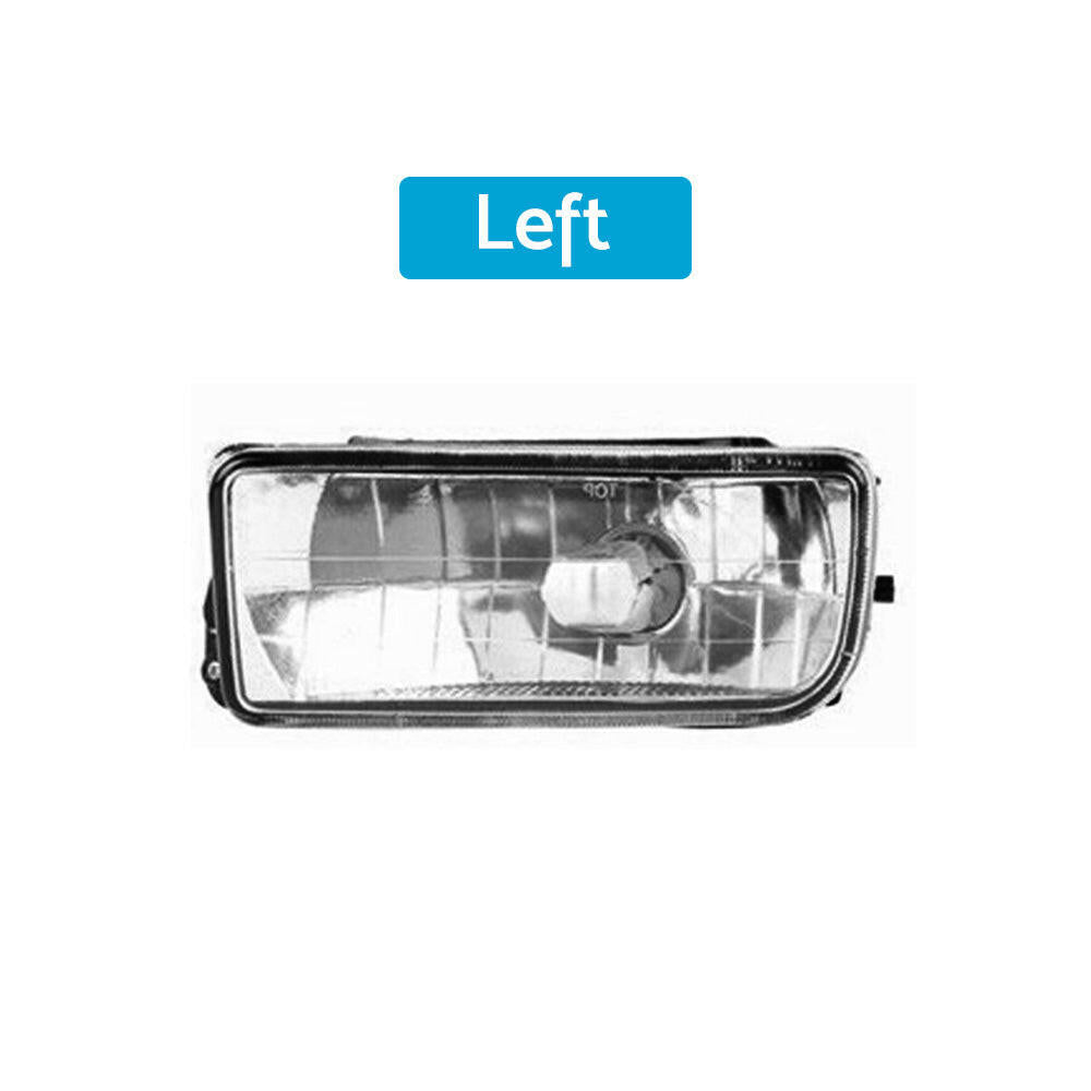 2x Fog Lights Driving Spot Lamps Black Housing Suitable For BMW E36 3 Series 1992-1998-3