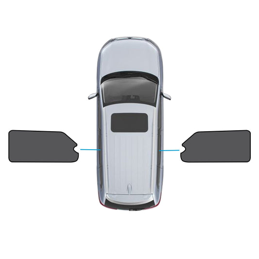 2x Car Rear Window Shades Suitable for LDV G10 2014-Present UVB&UVA Protection-0