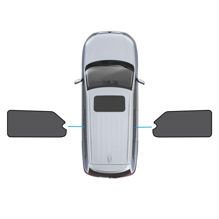 2x Car Rear Window Shades Suitable for LDV G10 2014-Present UVB&UVA Protection-0