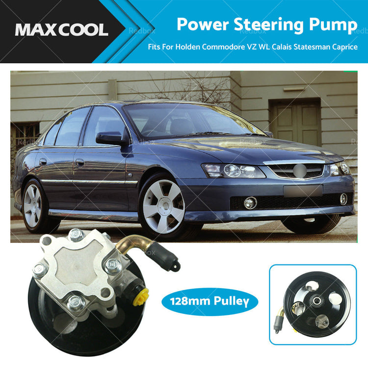 For Holden VZ WL Commodore Calais Caprice V6 V8 Power Steering Pump 128mm Pulley-0