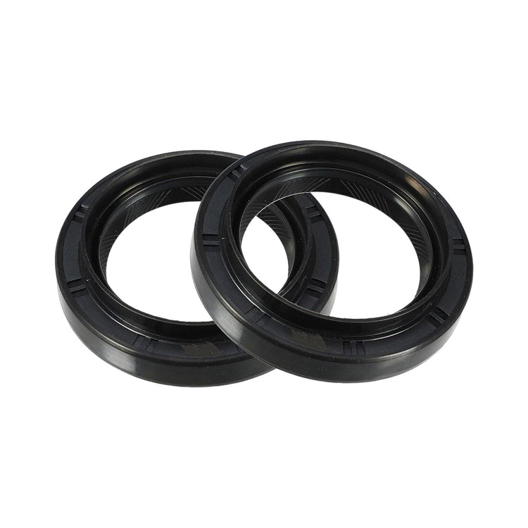 2x RH LH Front Axle Oil Seal Set Suitable for Toyota Hilux TGN26 KUN26 KUN25 RH+LH-0