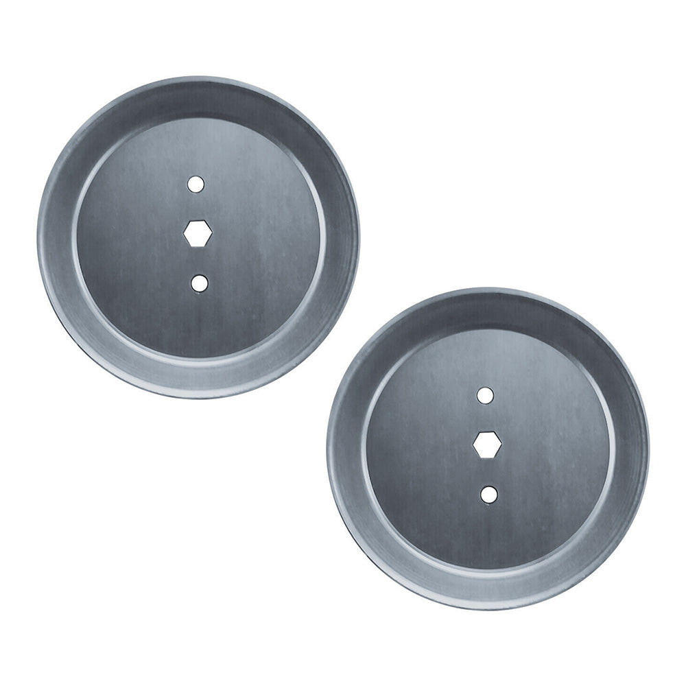 2x Blade Spindle Pulley Suitable For D  and  L John Deere Sabre Mowers D105 GX20367-4
