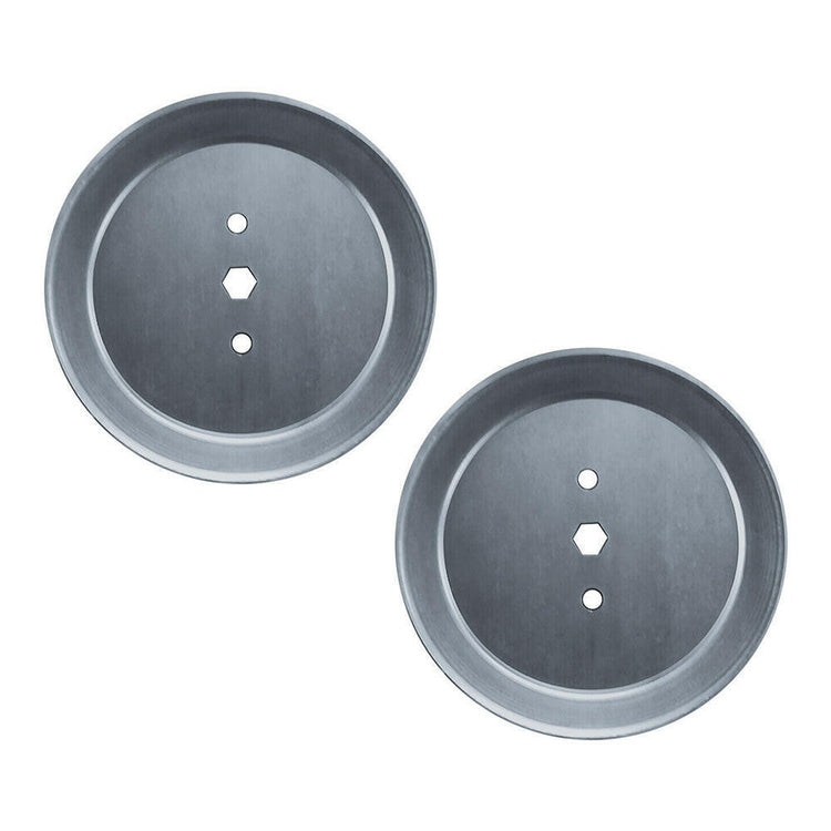 2x Blade Spindle Pulley Suitable For John Deere Sabre Mowers D105 GX20367-1