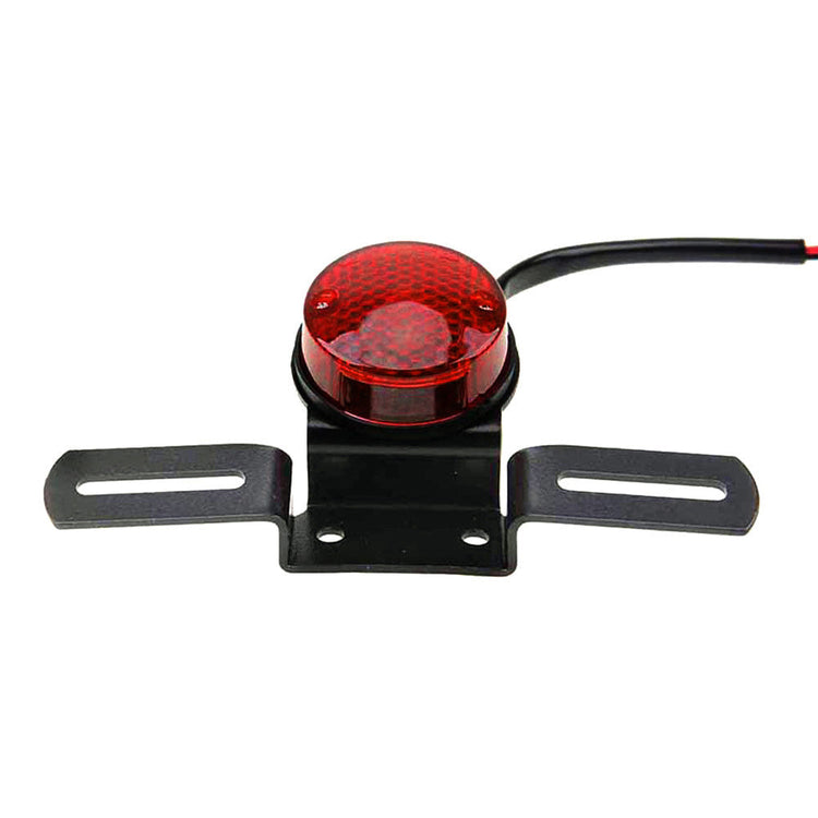 Motorcycle Tail Brake Light with Number Plate Lamp Suitable For Universal Use Retro Rear Stop Light-1
