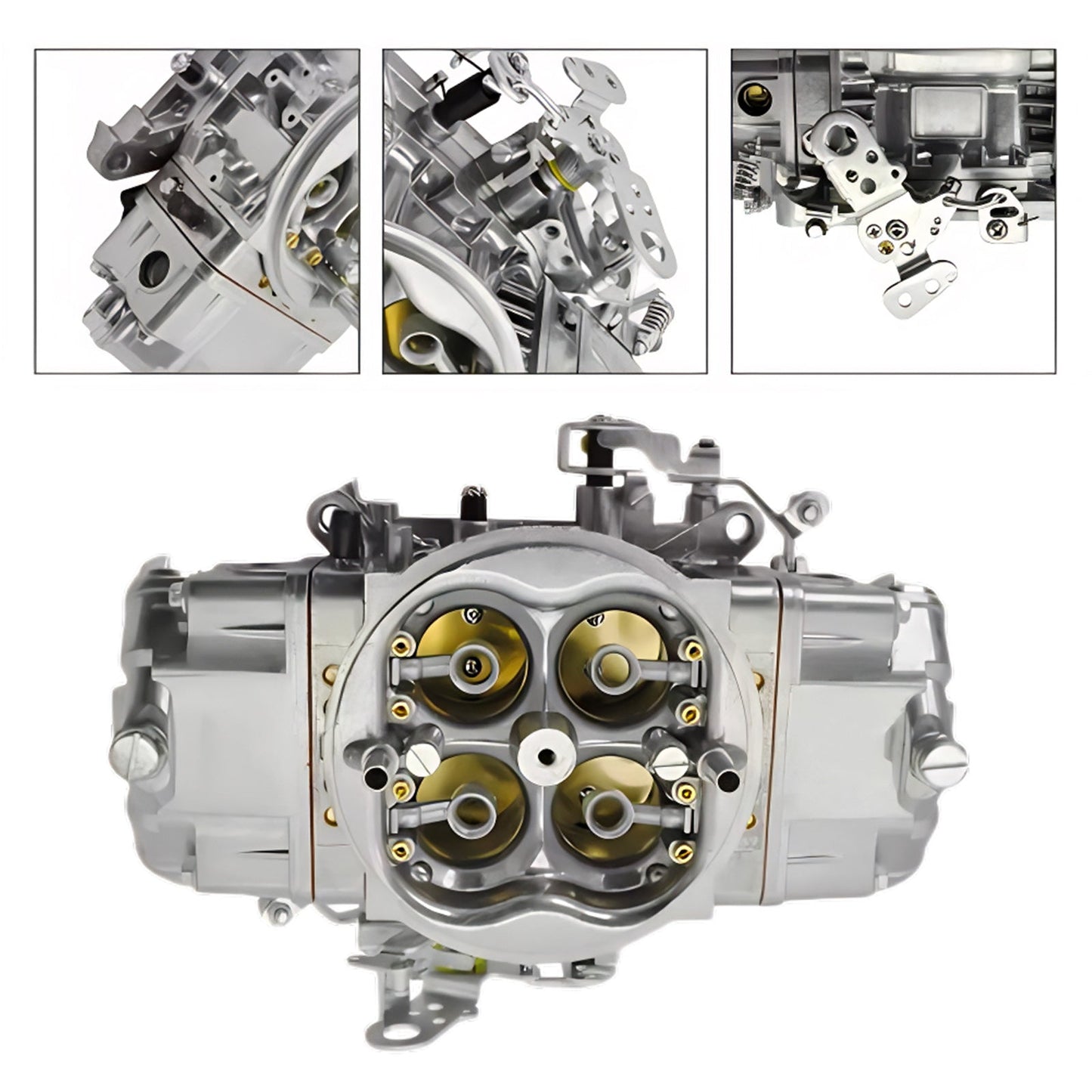Carburetor Suitable For 4-Barrel Double Pumper Race Carburetor 650 CFM BR-67199-4