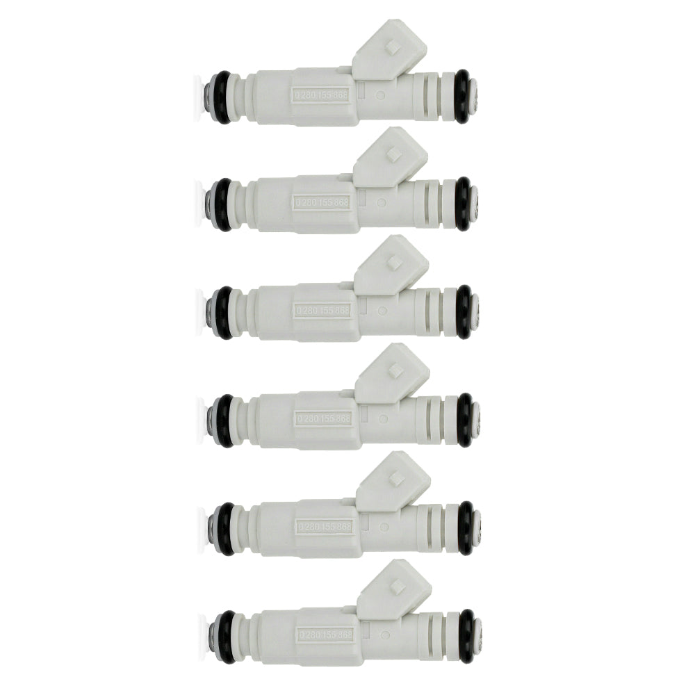 6x Fuel Injectors Suitable For Holden Commodore, Calais & Statesman 3.8L V6 – 0280155868-2