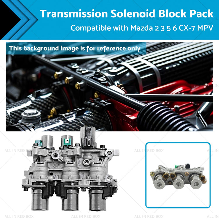 4F27-E Transmission Solenoid Block Pack Suitable For Mazda 2 3 5 6 CX-7 MPV-0