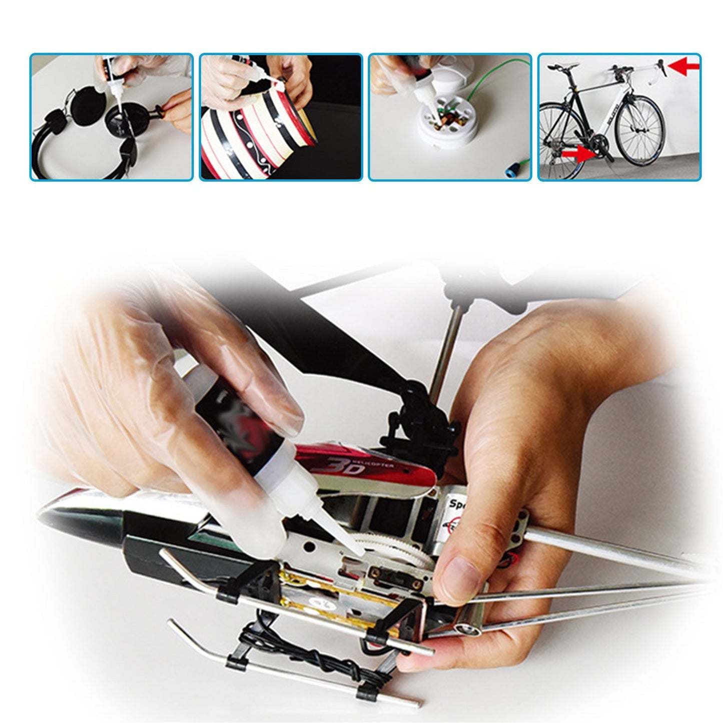 5x Strong Powder Adhesive Repair Kit Suitable For Multi - Surface Quick Bonding - Frazy's Auto Parts