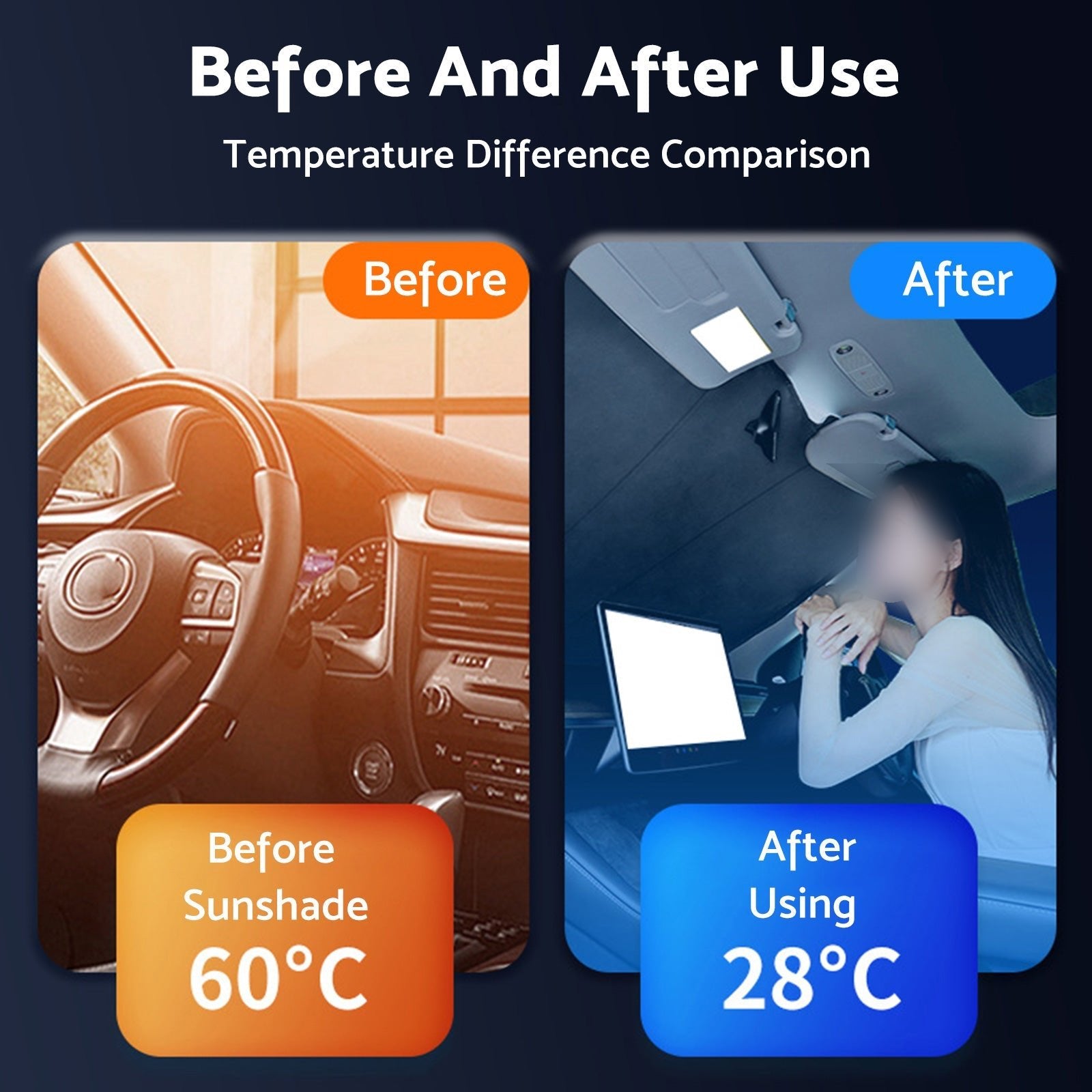 6 Layer WindScreen Sun Shade Suitable for Mitsubish Outlander 2021 - 2025 - Frazy's Auto Parts