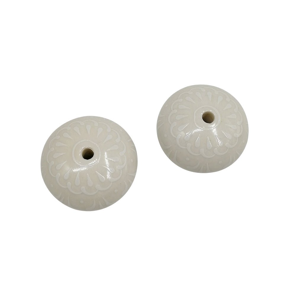 6 Pcs Cupboard Door Knobs Handles Drawer Pull Vintage Ceramic Knob Shabby Chic - Frazy's Auto Parts