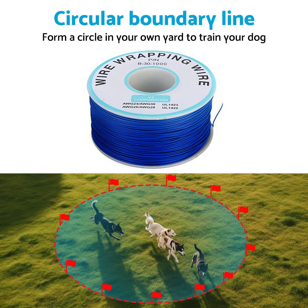 600m Dog Fence Wire Heavy Duty Copper Electric Underground Cable System - Frazy's Auto Parts