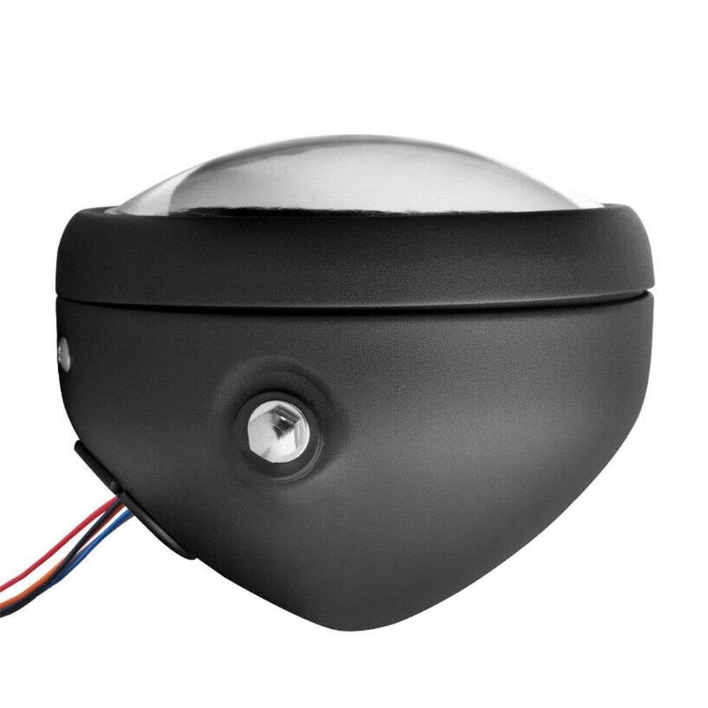 Motorcycle 6. 5inch LED Headlight DRL Hi Lo Running Light Suitable For Cafe Racer-4