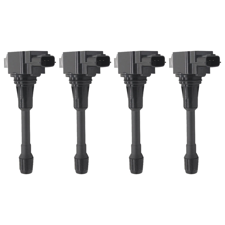 4x Ignition Coils Suitable for Nissan X-Trail Dualis Altima Navara 22448ED000-0