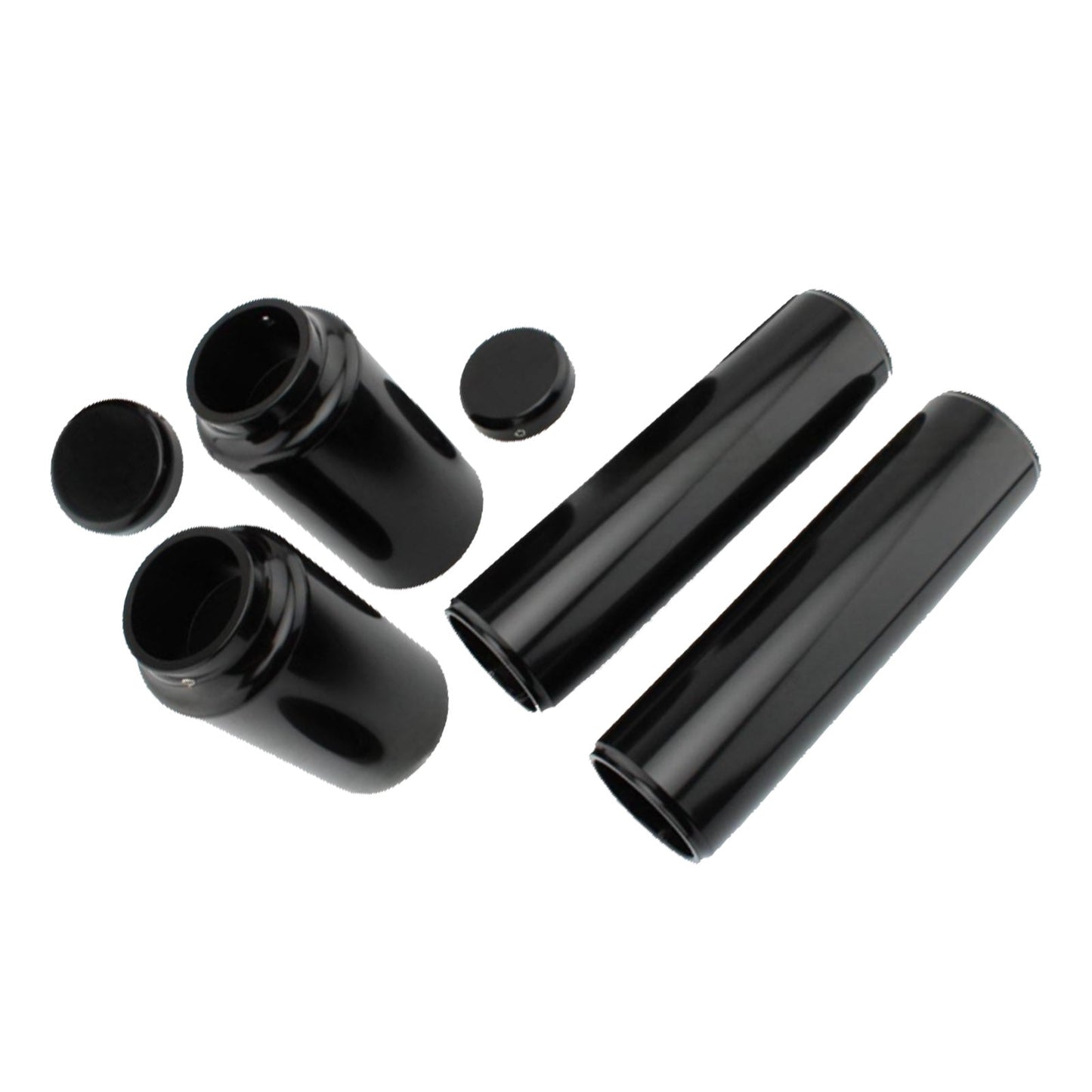 Black Front Fork Cover Suitable for Harley Davidson V-Rod Vrod NRS 2007-2011-0