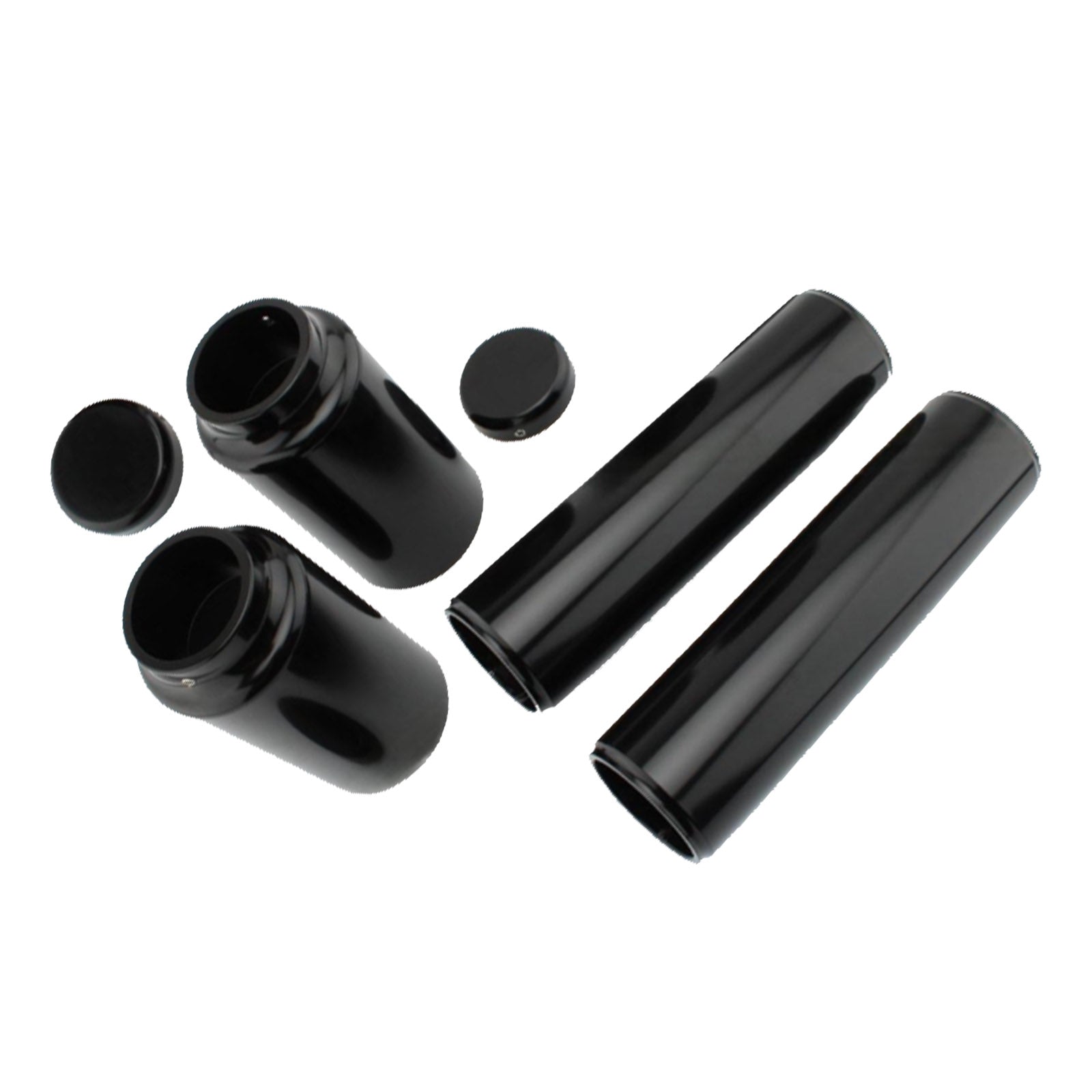 Black Front Fork Cover Suitable for Harley Davidson V-Rod Vrod NRS 2007-2011-0