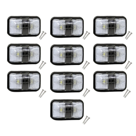 10X Red Amber Clearance Lights LED Trailer Suitable for Truck Car Warning Light-0