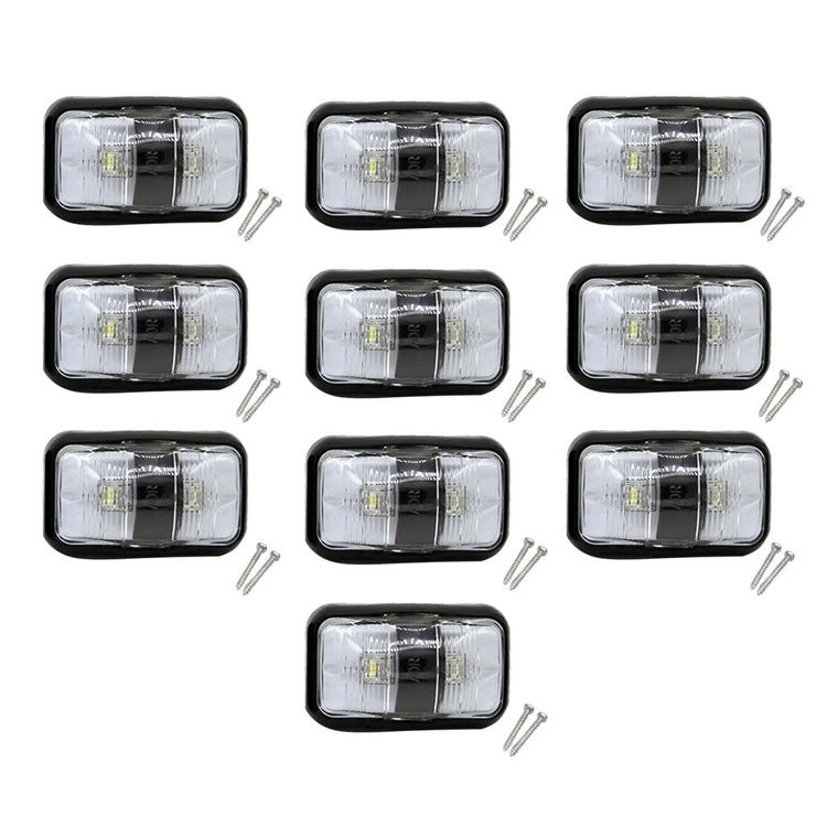 10X Red Amber Clearance Lights LED Trailer Suitable for Truck Car Warning Light-0