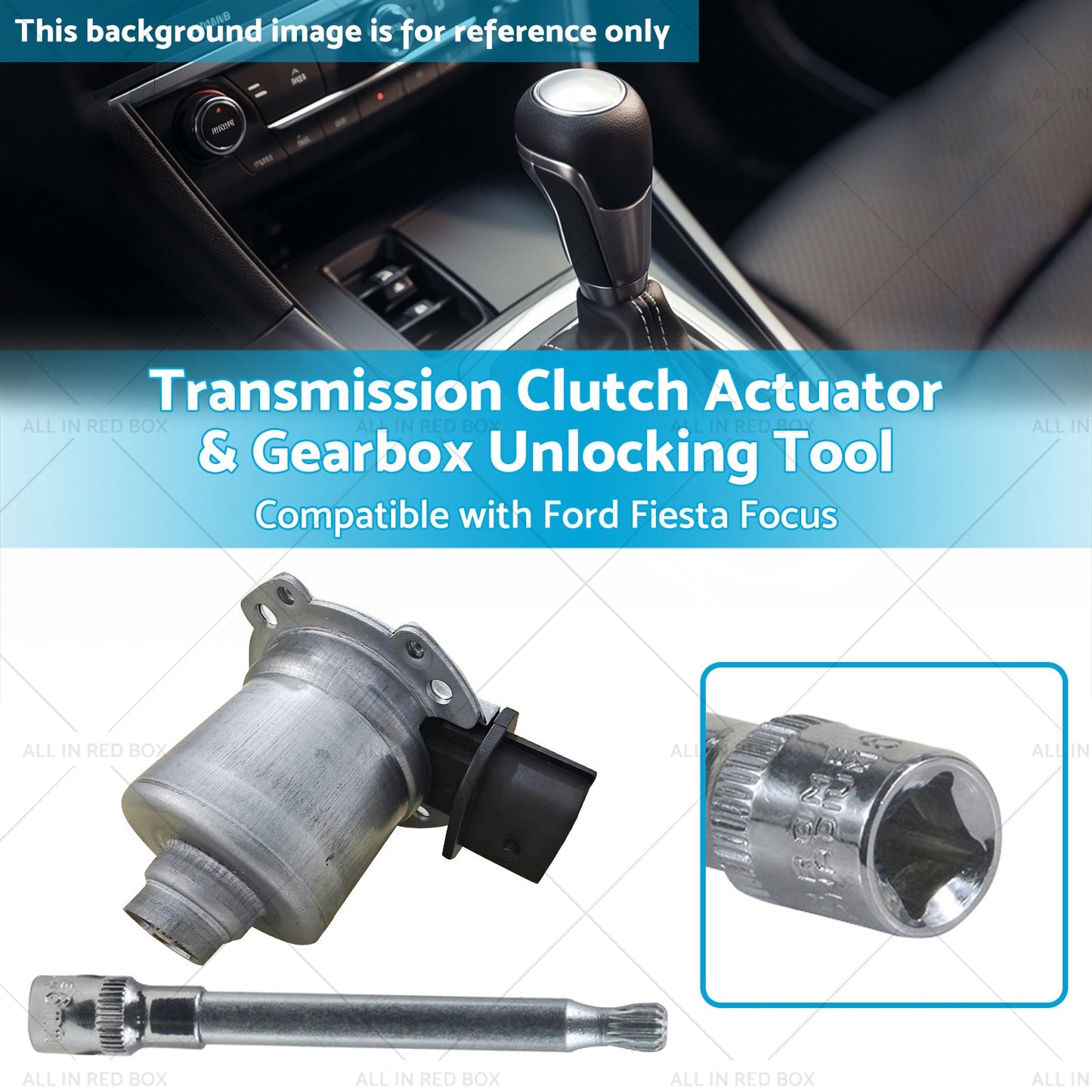 Transmission Clutch Actuator and Gearbox Unlocking Tool Kit Suitable For Ford Fiesta-3