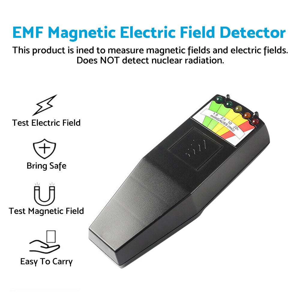 EMF Meter Paranormal Equipment Magnetic Field Ghost Hunting Radiation Detector-4