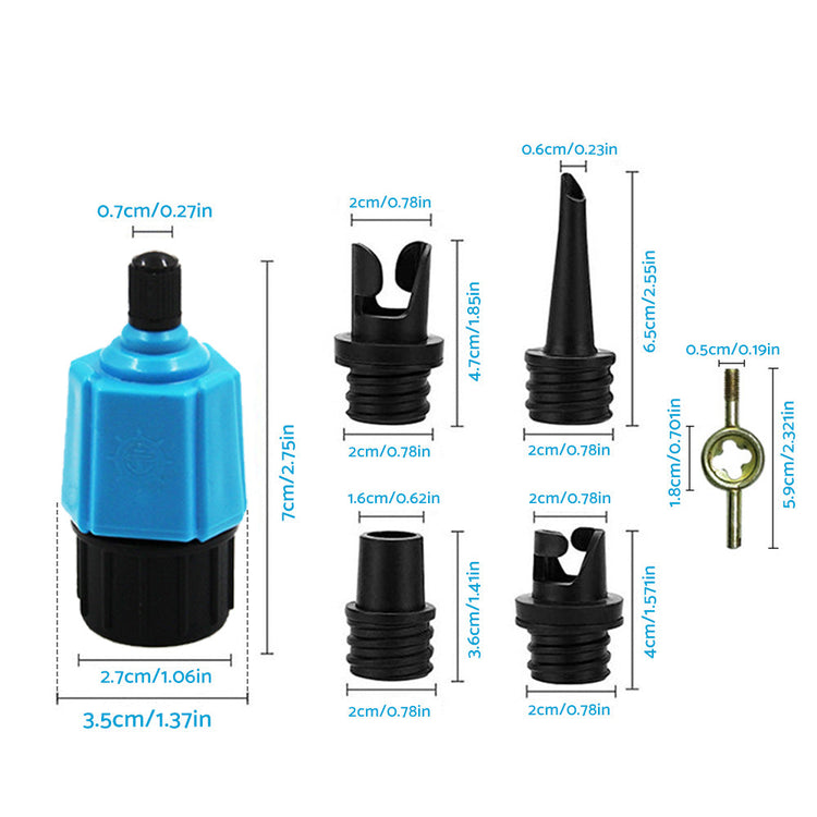 Inflatable Kayak, Boat & Stand-Up Paddle Board Air Valve Adapter Suitable For SUP Pump-2