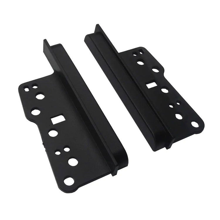 Car Stereo Side Trims Brackets 2Din Double Fascia Facia Dash Suitable For Toyota-0