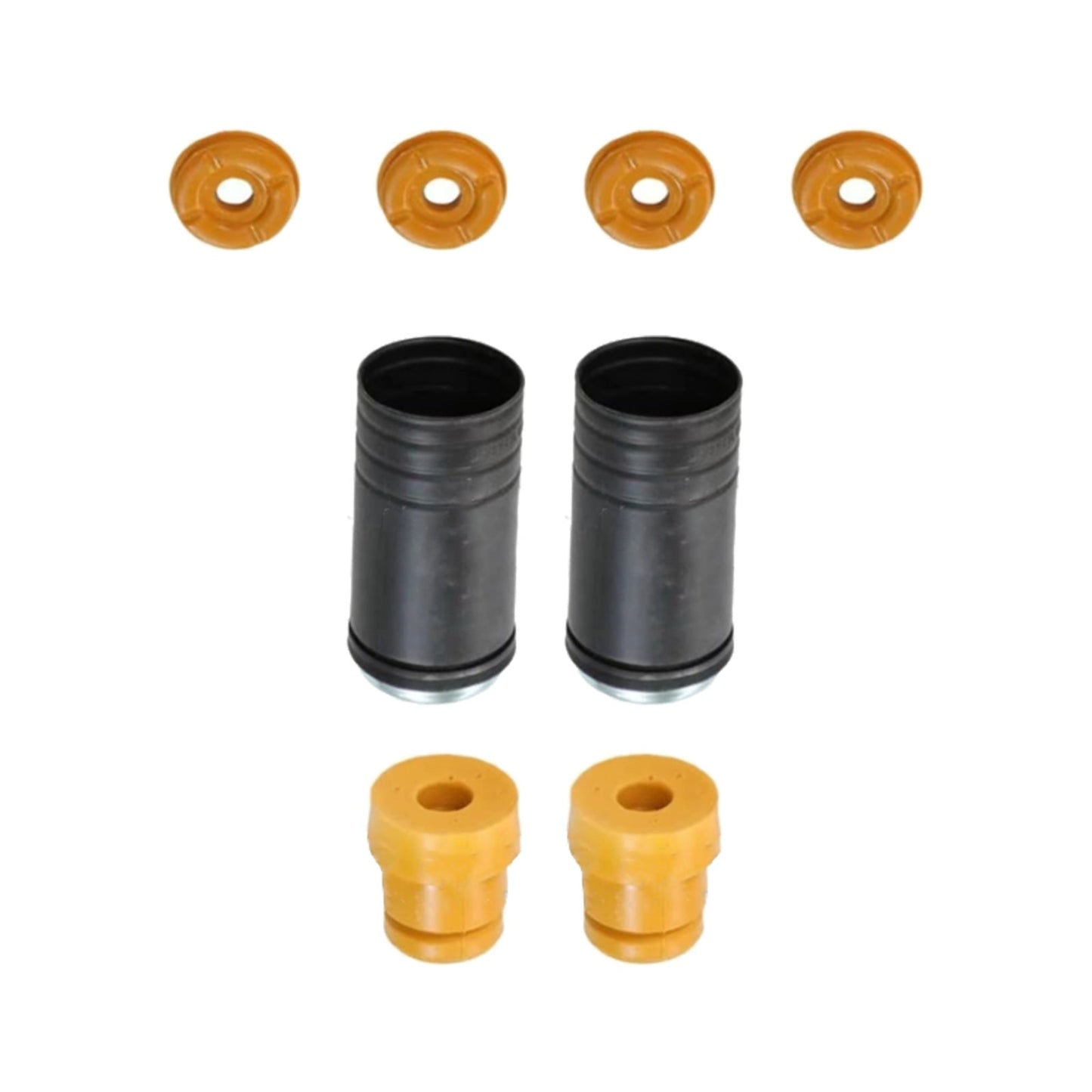 8x Front Bump Stop & Dust Cover Suitable For BMW X5 E70  X6 E71 31336776389-1