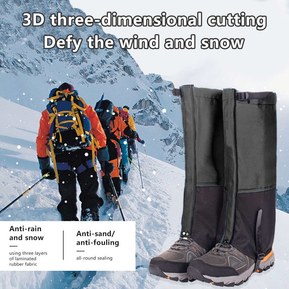 Waterproof Snow Hiking Gaiters Cover Anti Bite Snake Guard Leg Protection Boots-2
