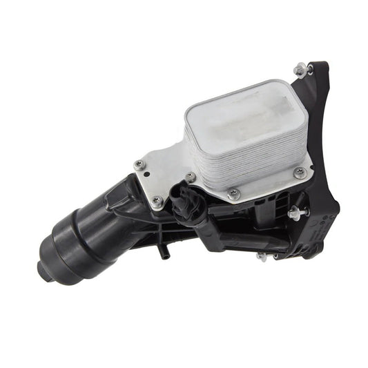 Black Engine Oil Cooler Filter Housing Suitable For BMW F20 / F22 / F30 / G30 / G32-0
