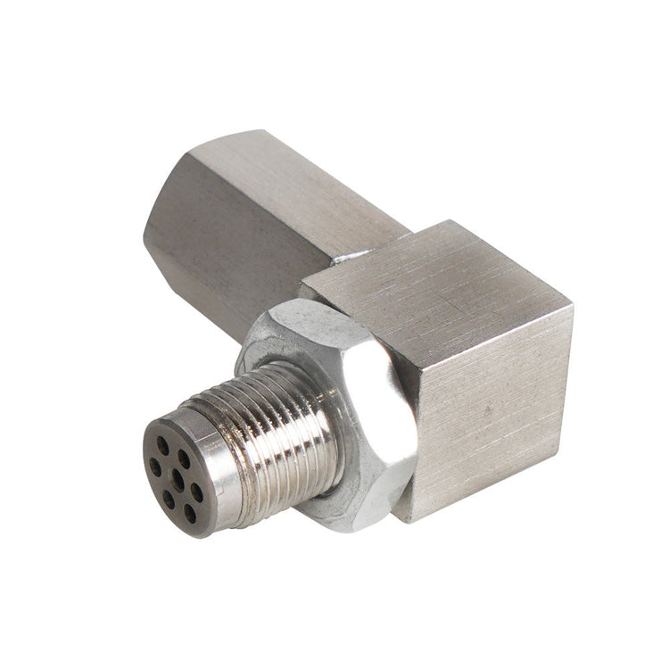 90 Degree Oxygen O2 Sensor Spacer Adapter CEL Eliminator Mini Cat Catalytic Converter-0