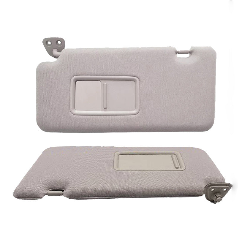 2x Sun Visor Left & Right Side Grey Suitable For Nissan Tiida 2004-2011 Sunshade-0
