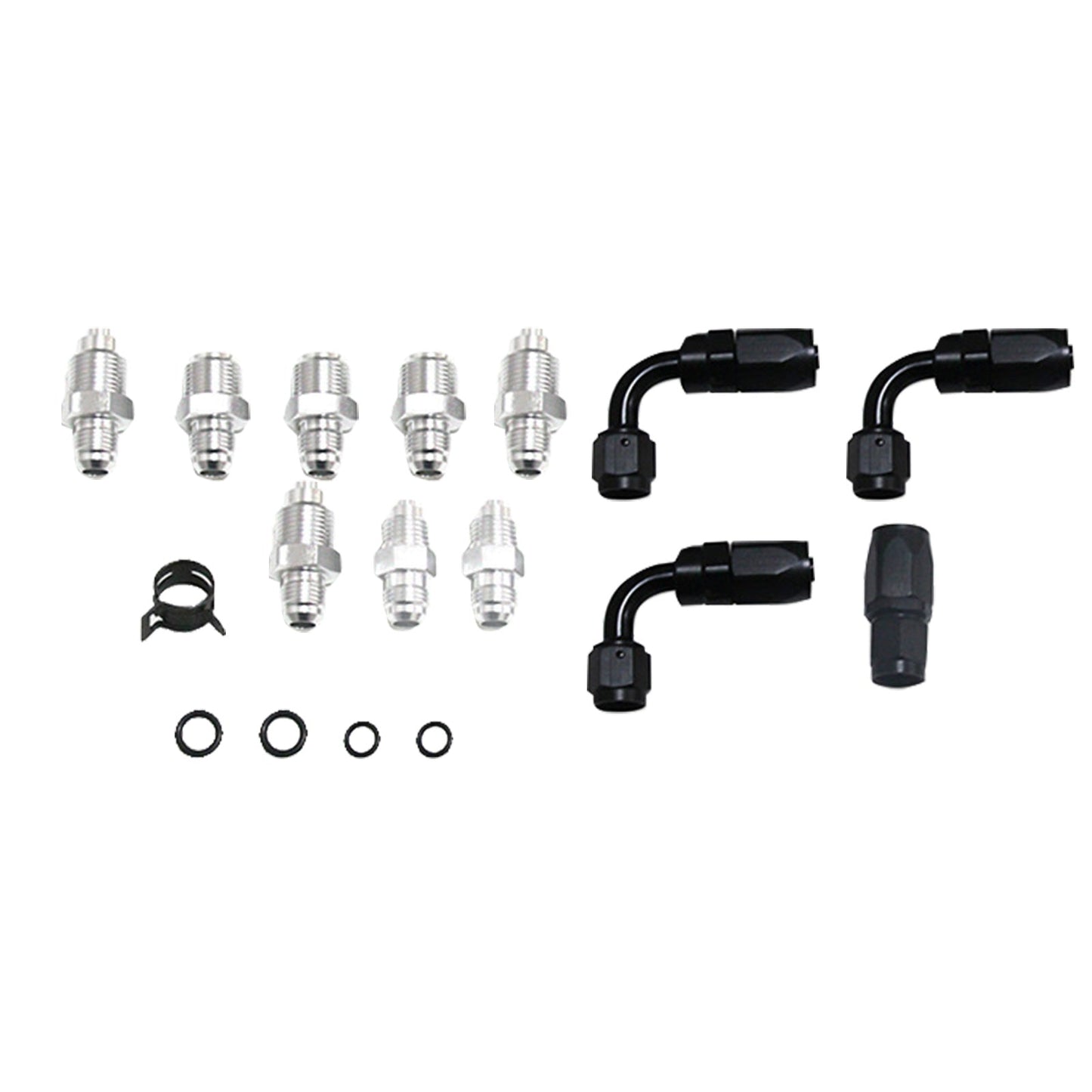 Power Steering Pump Hose Kit Suitable for LS LS1 LS3 Swap Pressure Return Line-1