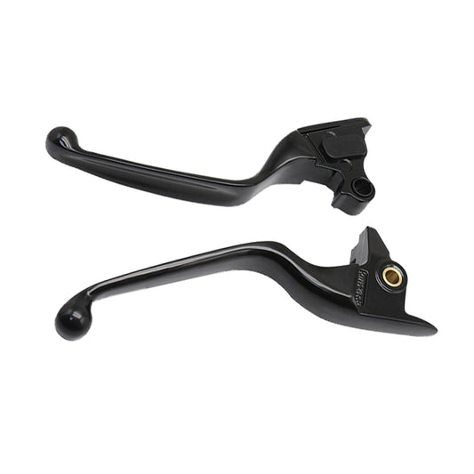 2x Brake Clutch Levers Suitable For Harley 2015-2023 Softail Slim Fat Boy-0